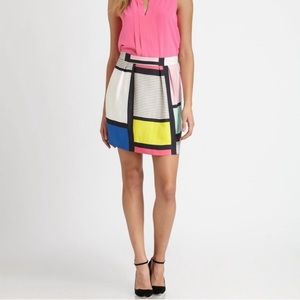 RARE ‼️Kate Spade Barry Color Block Skirt
